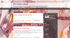 Desktop Screenshot of motbattrehalsanu.blogspot.com