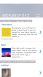 Mobile Screenshot of becauseofxyz.blogspot.com