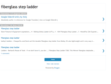 Tablet Screenshot of fiberglass-step-ladder3.blogspot.com