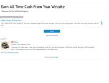 Tablet Screenshot of earnalltimecash.blogspot.com