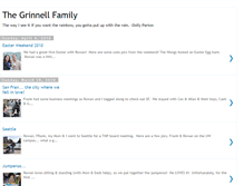 Tablet Screenshot of grinnellfamily.blogspot.com