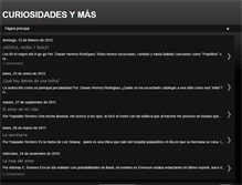 Tablet Screenshot of curiosidadesyms.blogspot.com