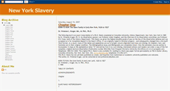 Desktop Screenshot of newyorkslavery.blogspot.com