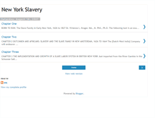 Tablet Screenshot of newyorkslavery.blogspot.com