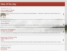 Tablet Screenshot of myideaoftheday.blogspot.com
