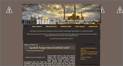 Desktop Screenshot of hijrahdinar.blogspot.com