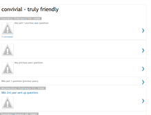 Tablet Screenshot of convival.blogspot.com