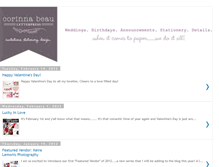 Tablet Screenshot of corinnabeau.blogspot.com