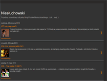 Tablet Screenshot of niesluchowski.blogspot.com