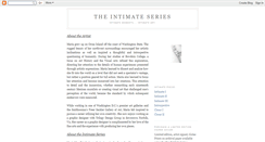 Desktop Screenshot of intimateseries.blogspot.com