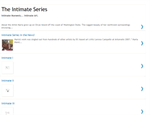 Tablet Screenshot of intimateseries.blogspot.com