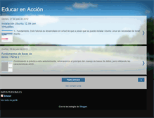 Tablet Screenshot of educarenaccion.blogspot.com