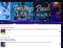 Tablet Screenshot of francespauli.blogspot.com