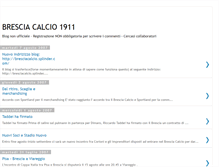 Tablet Screenshot of bresciacalcio.blogspot.com