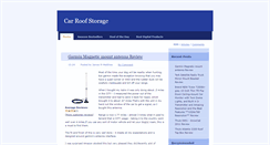 Desktop Screenshot of car-roof-storage.blogspot.com