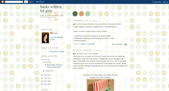 Desktop Screenshot of bookswrittenforgirls.blogspot.com