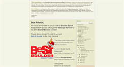 Desktop Screenshot of bouldersportsacupuncture.blogspot.com