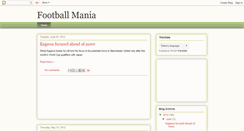 Desktop Screenshot of footballmania14.blogspot.com