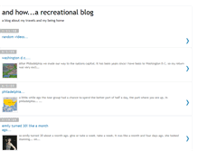 Tablet Screenshot of andhow-arecreationalblog.blogspot.com