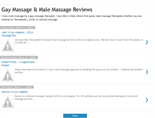 Tablet Screenshot of massagereviews.blogspot.com