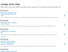Tablet Screenshot of canopytentsshop.blogspot.com