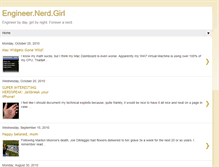 Tablet Screenshot of enginerdette.blogspot.com