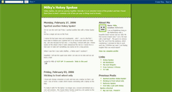 Desktop Screenshot of milkyshokeyspokes.blogspot.com