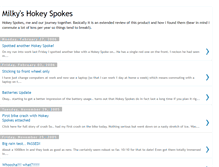 Tablet Screenshot of milkyshokeyspokes.blogspot.com