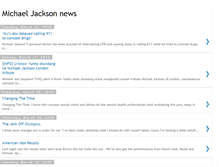 Tablet Screenshot of mike-michaeljacksonnews.blogspot.com