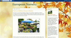 Desktop Screenshot of europeannursery.blogspot.com