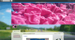 Desktop Screenshot of ilcasadelabores.blogspot.com