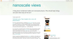 Desktop Screenshot of nanoscale.blogspot.com