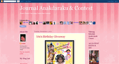 Desktop Screenshot of anakdaraku.blogspot.com