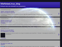 Tablet Screenshot of misnotaslinux.blogspot.com