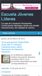 Mobile Screenshot of escuelaciudadaniajoven.blogspot.com