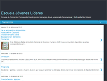 Tablet Screenshot of escuelaciudadaniajoven.blogspot.com