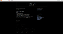 Desktop Screenshot of funtolive.blogspot.com