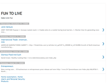 Tablet Screenshot of funtolive.blogspot.com