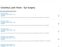 Tablet Screenshot of columbus-lasik-vision.blogspot.com