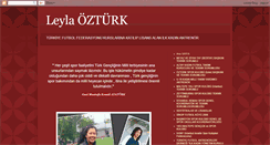 Desktop Screenshot of leylaozturk.blogspot.com