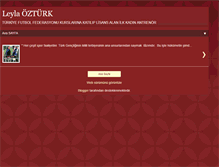 Tablet Screenshot of leylaozturk.blogspot.com