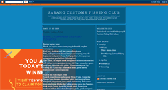 Desktop Screenshot of customsfishingclub.blogspot.com