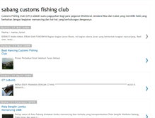 Tablet Screenshot of customsfishingclub.blogspot.com
