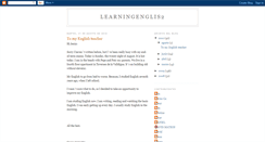 Desktop Screenshot of learningenglis2.blogspot.com