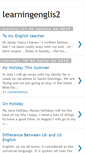 Mobile Screenshot of learningenglis2.blogspot.com