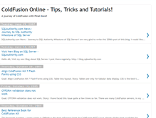 Tablet Screenshot of coldfusiononline.blogspot.com