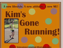 Tablet Screenshot of kimsgonerunning.blogspot.com