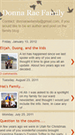 Mobile Screenshot of donnaraefamily.blogspot.com