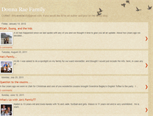 Tablet Screenshot of donnaraefamily.blogspot.com