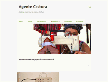 Tablet Screenshot of agentecostura.blogspot.com